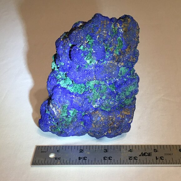 Rocks Other - Over 2 lbs Solid Large Azurite with Malachite Specimen
